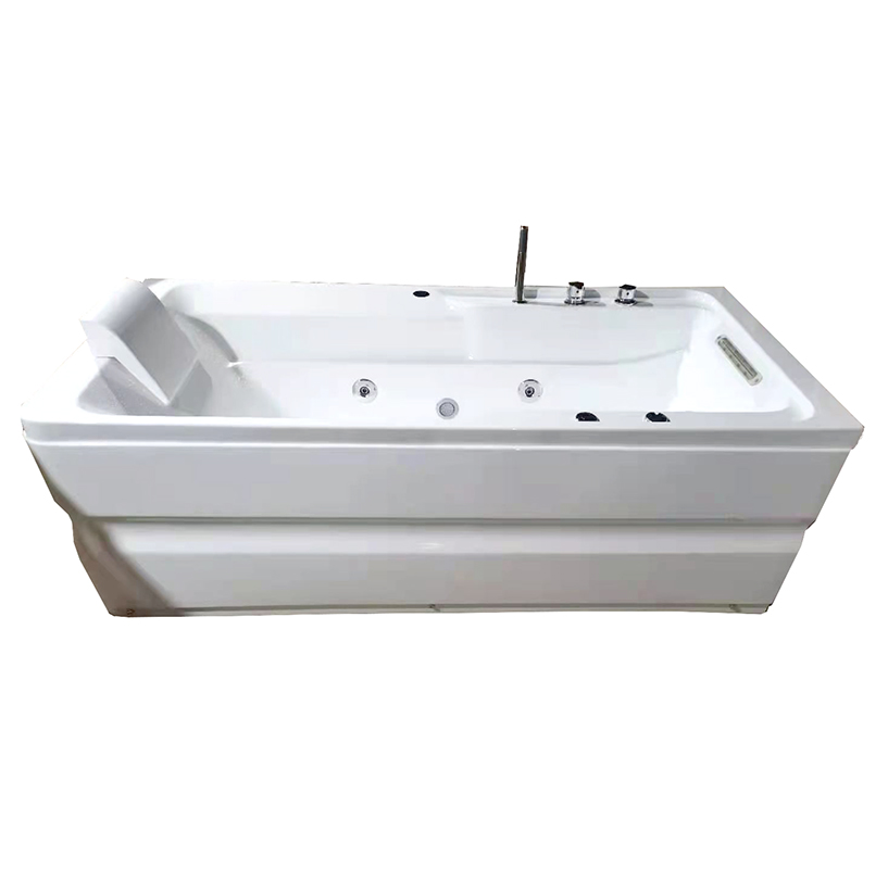 CL170 Hot Sale Acrylic Freestanding Bathtub Good Price Jacuzzi Whirlpool Bathtub