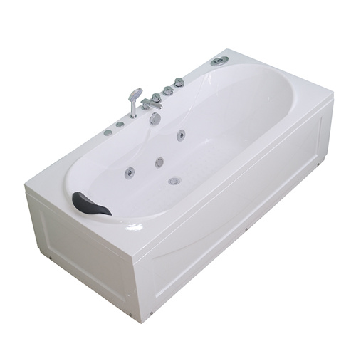 M6023 hot Bathroom Fiberglass Freestanding Whirlpool  Bathtub